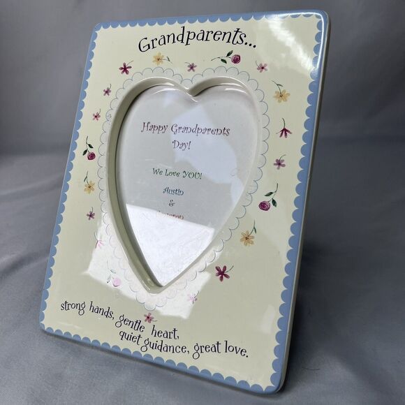 Hallmark Grandparents Picture Frame Holds A 4x6 Picture - Picture 2 of 5